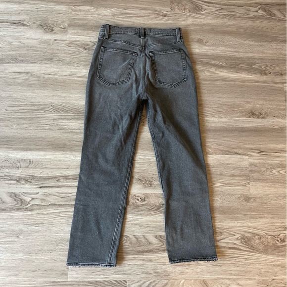 Abercrombie & Fitch Ultra High Rise Ankle Straight Jeans - Picture 3 of 3